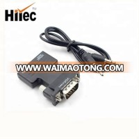 HDMI to VGA adapter with Audio black color