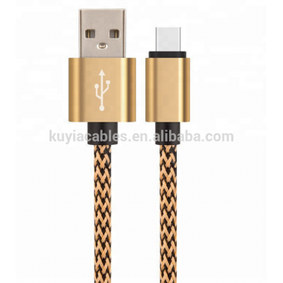 Charger type c USB 3.1 Braided Fast Charging Data Sync Quick Charger Cable